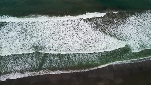 Waves In The Blue Green Sea