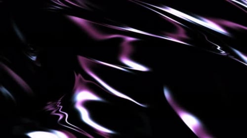 Shiny Liquid Texture with Glowing Purple Highlights