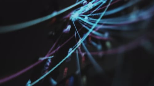 Realtime Cyber Attacks on World Map Europe