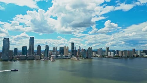 NYC The Skyline of New York City New York Manhattan Panorama From Drone NYC Aerial Skyline USA
