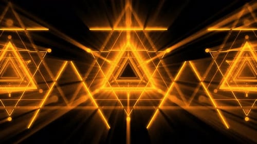 Hypnotic Colorful Tunnel Motion Loop