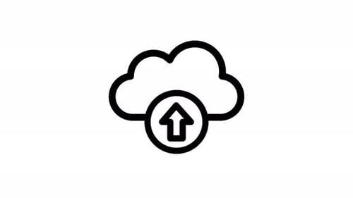 upload line icon animation