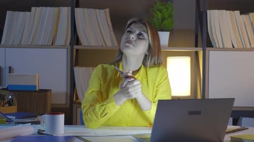 A woman who believes and works.