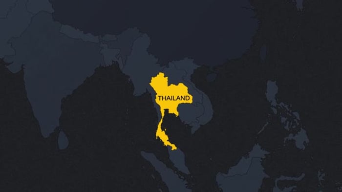 Royalty-Free Map Thailand Videos - Envato