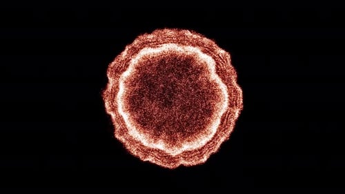 Abstract Fiery Energy Burst Logo Reveal