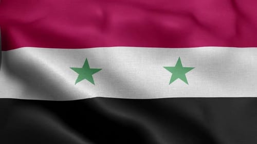 Syria Flag Front