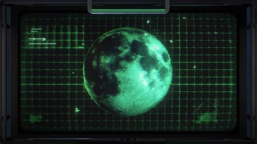 3D Sci Fi Digital Screen 02