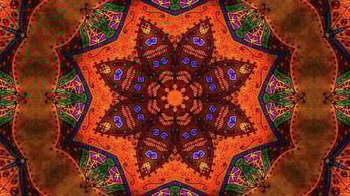 Vintage Kaleidoscope 4K