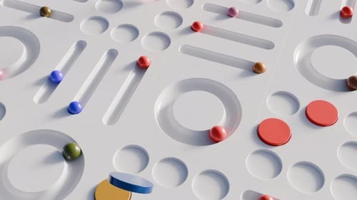 Animation of Satisfying Random Loops