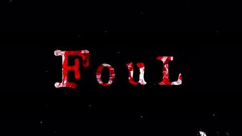 Foul Word Aggresive Typography Loop