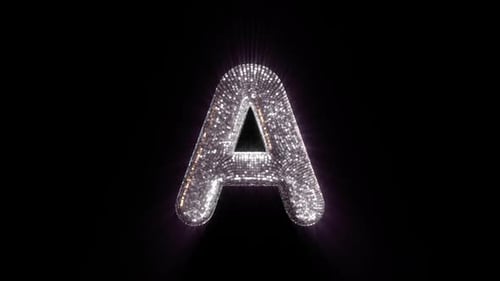 A Letter with Disco Ball aesthetics On Alpha Loop
