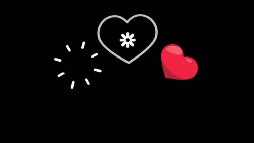 Modern Animated Heart Loading Icon Reveal