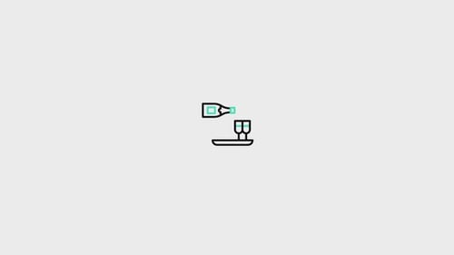 Champagne Animated Icon