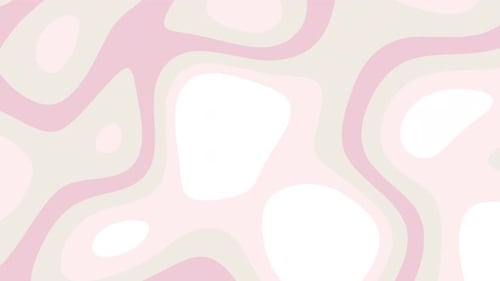 Flowing Organic Pastel Abstract Motion Background