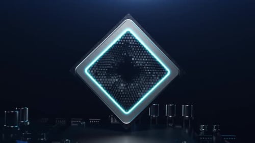 CPU super fina com o efeito de processar big data dentro do chip