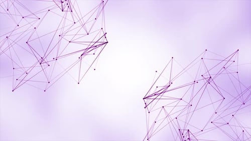 Purple Plexus Background Loop V5