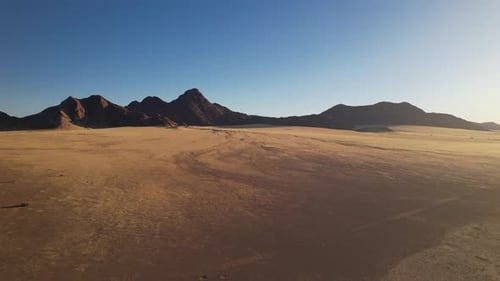 Video about a rugged mountain landscape from the Namib desert