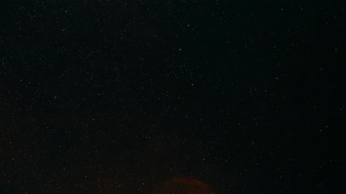 Brilliant Starfield Shining at Night