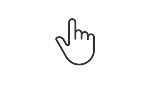 Animated Move Upwards Linear Icon