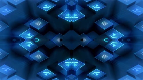 Dark Digital Extruded Array