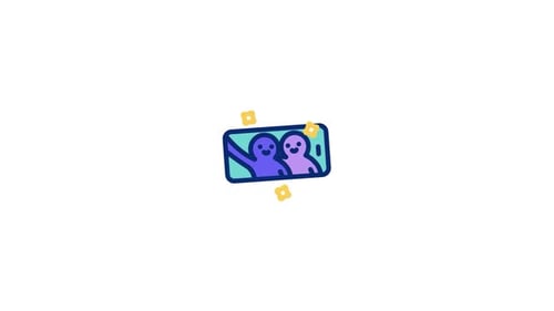 Selfie Animated Icon