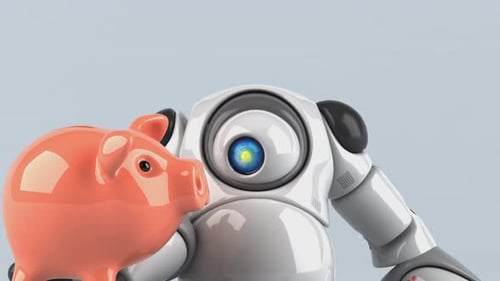 Großer Roboter - 3D-Animation