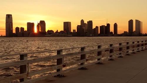 Urban City Skyline Metropolis Buildings