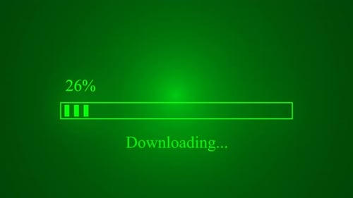 Loading bar progressing animation 100 percent countdown, Loading Bar and Loading Complete