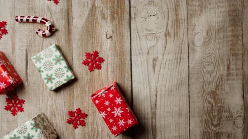 Holiday Gifts and Christmas Ornaments Stop-Motion Animation