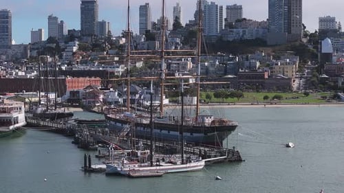 Skyline City At San Francisco in California United States