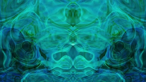 Mesmerizing Turquoise and Teal Abstract Motion Background