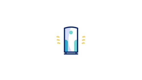 Air Purifier Animated Icon