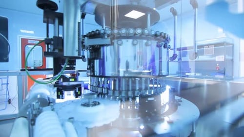 Pharmaceutical Line Inspection and Control