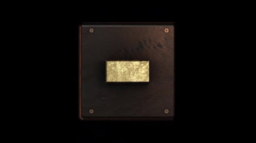 Metal Type Minus Sign