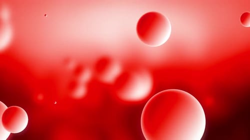 Cyberpunk red neon circle background