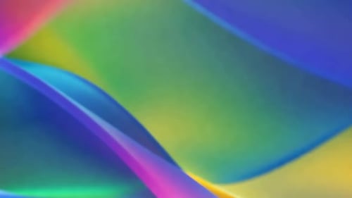 Fluid Multi Color Gradient Wave Background Loop