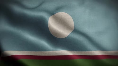 Realistic Textured Flag Waving Animation