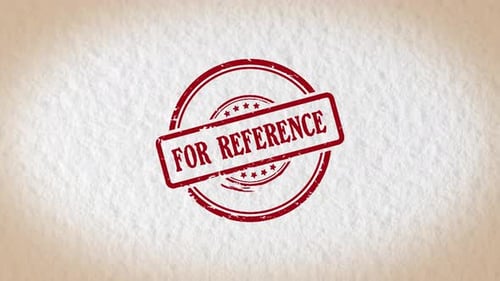 Document Rubber Stamp Hand Animation