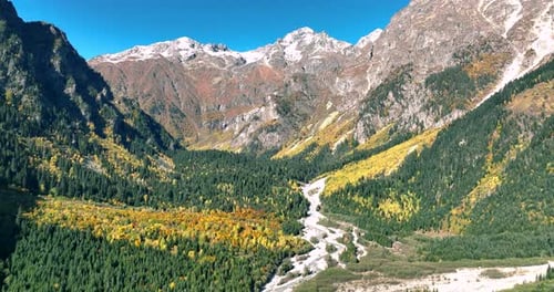Bridge and Mountain