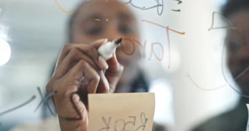 Team Planning and Brainstorming in Office Workplace