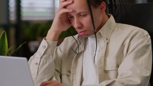 Caucasian Hipster Businessman Student Guy Hispanic Ethnic Business Man Male Employer Worker Working