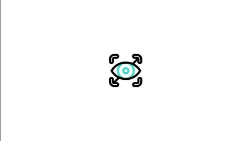 Animated Eye Icon: Visibility Toggle and Hidden State