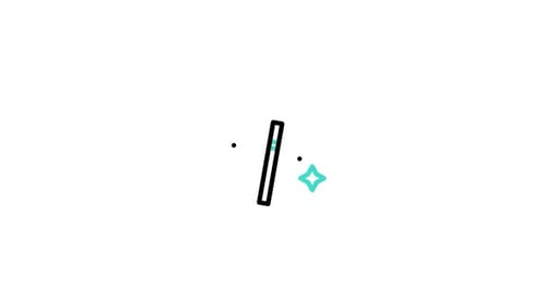 Magisches und animiertes Symbol