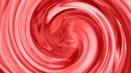 Abstract Red Fluid Swirl Seamless Loop Background Animation