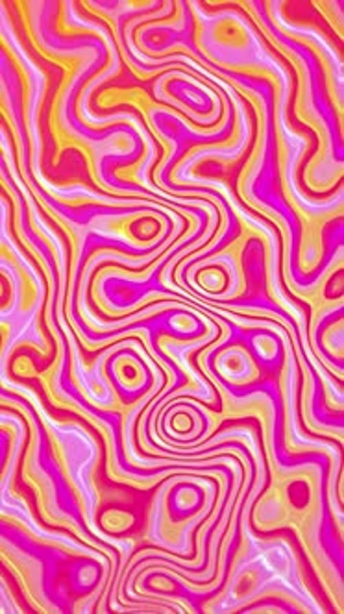 Colorful Retro Vertical Psychedelic Background