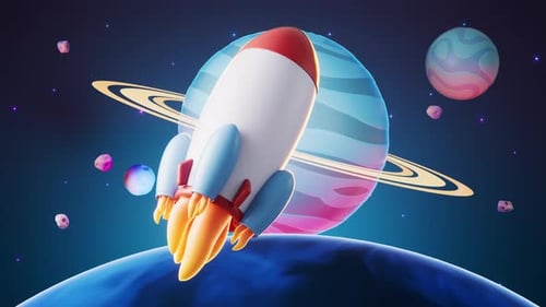 Rocket and outer space