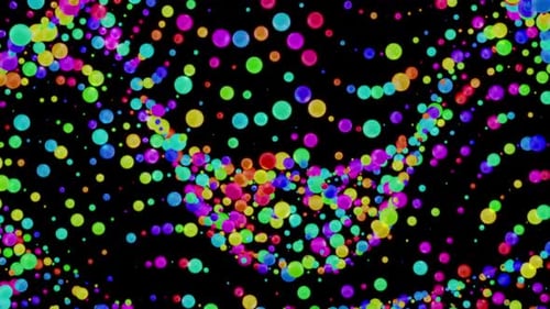 Lebendige Kaleidoscope-Loops für faszinierende Musikvisuals bei Konzerten