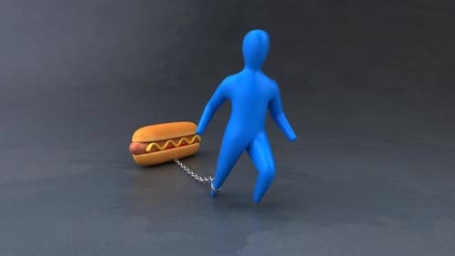 Burden symbol - 3D Animation