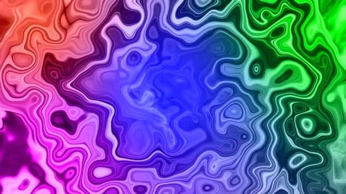 Abstract Fluid Colorful Morphing Motion Background