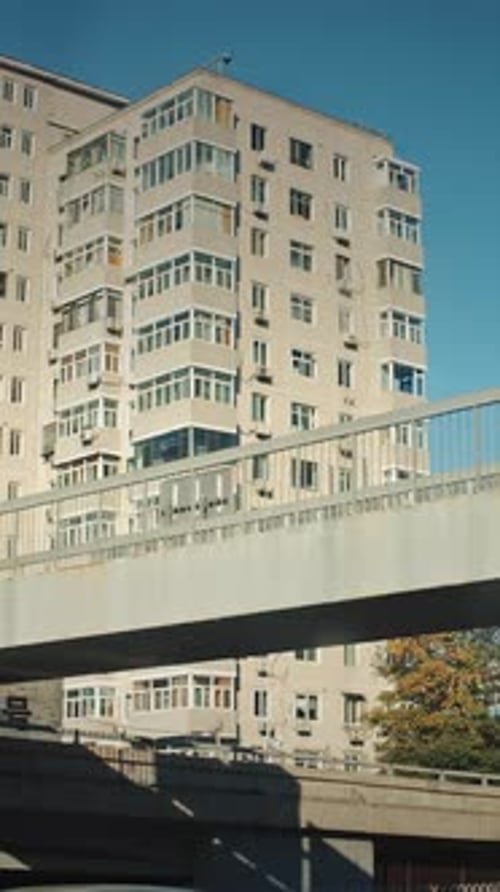 Modern Residential Complex Surrounded By